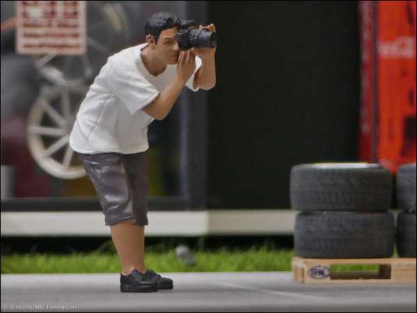 1:18 Ben Fotograf Figur